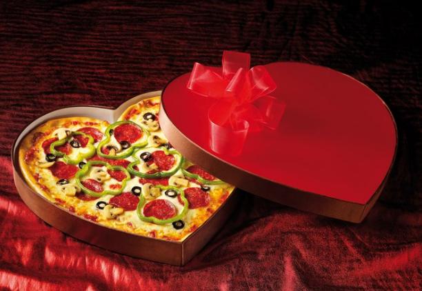 Pizza pentru Valentine's Day